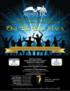 Gala event poster